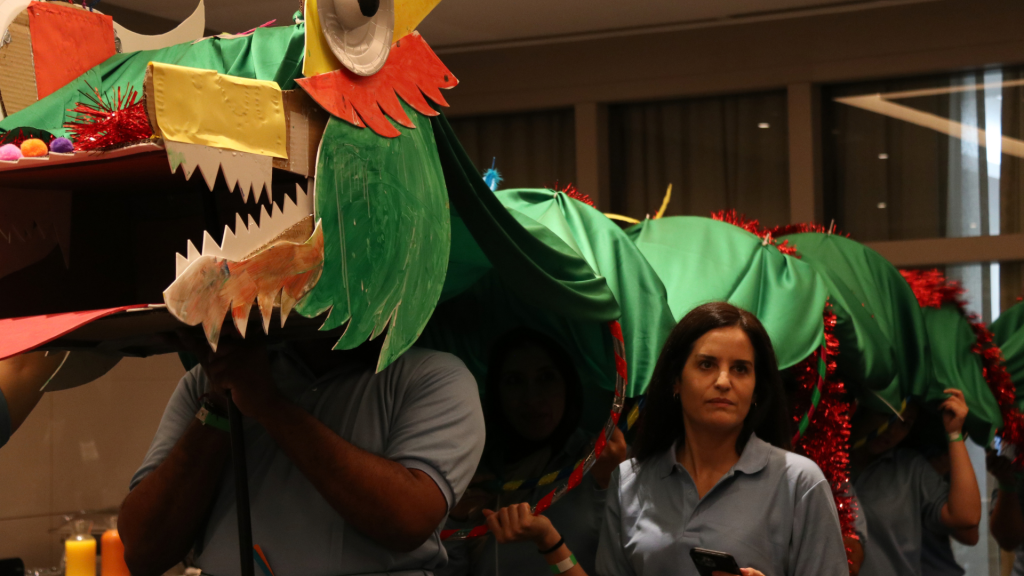 corporate dragon dance team building