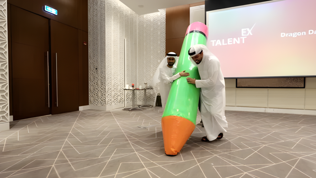Giant Pen Race Activity